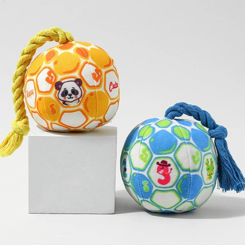 Durable Dog Squeaky Chew Toy – Teething & Boredom Relief