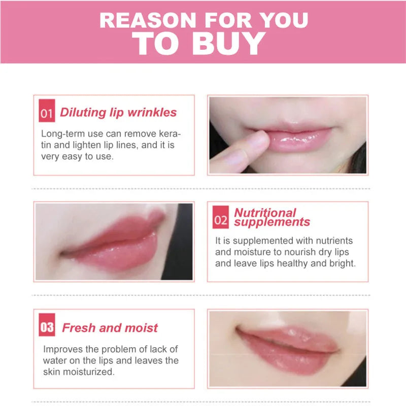 Pink Crystal Collagen Lip Mask – Plump & Moisturize Lips Collagen Lip Mask Peaceful Pleasures Health and Wellness