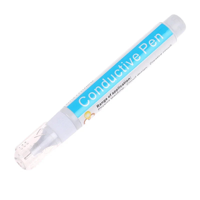 Conductive Silver Paint Pen – Circuit Repair & STEM Learning Conductive Paint Pen Peaceful Pleasures Health and Wellness Blue