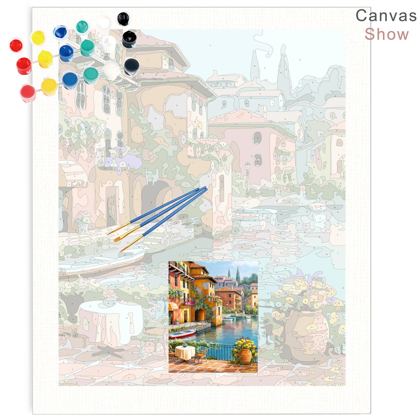 Venice Scenery Paint by Numbers Kit 60x75cm | GATYZTORY