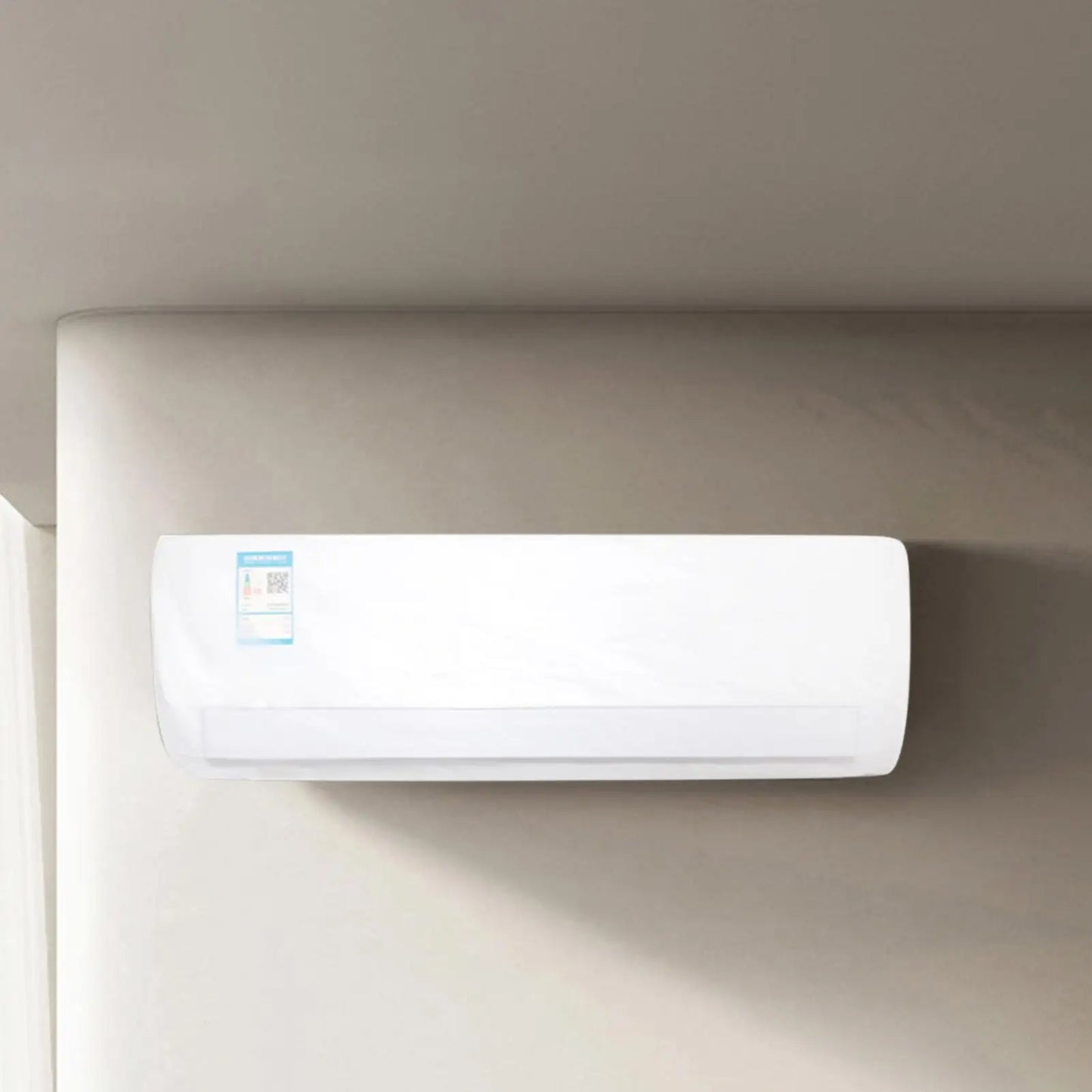 Wall Air Conditioner Dust Cover | PEVA All-Inclusive Protective Cover
