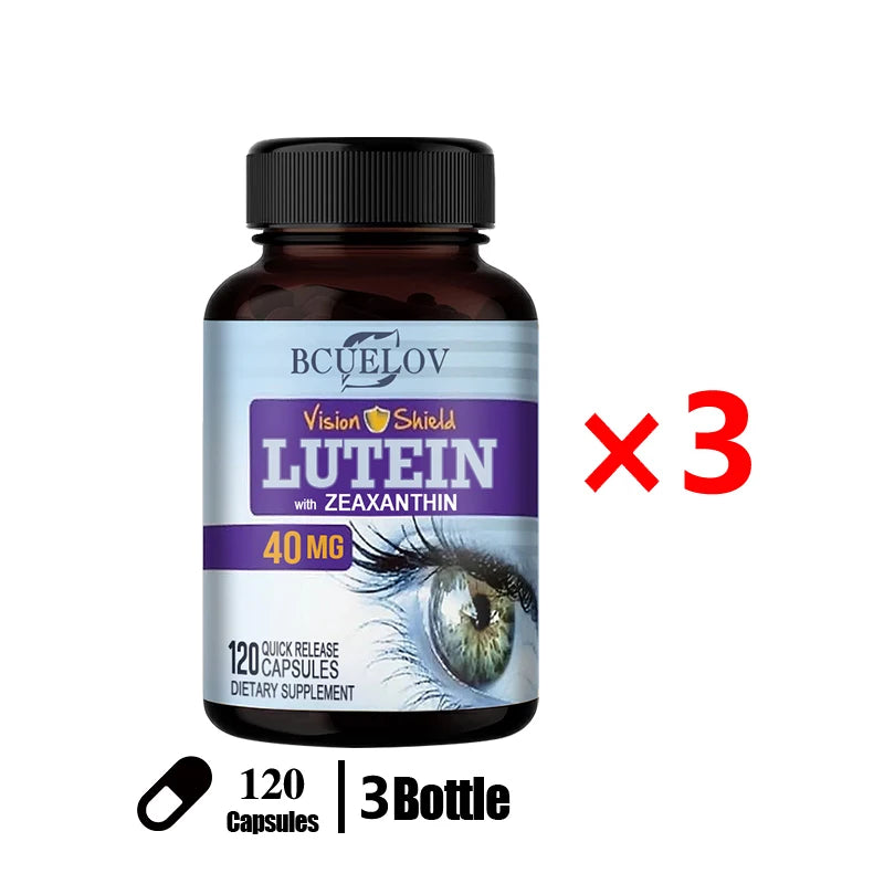 Lutein & Zeaxanthin Eye Softgels | Vision & Macula Support