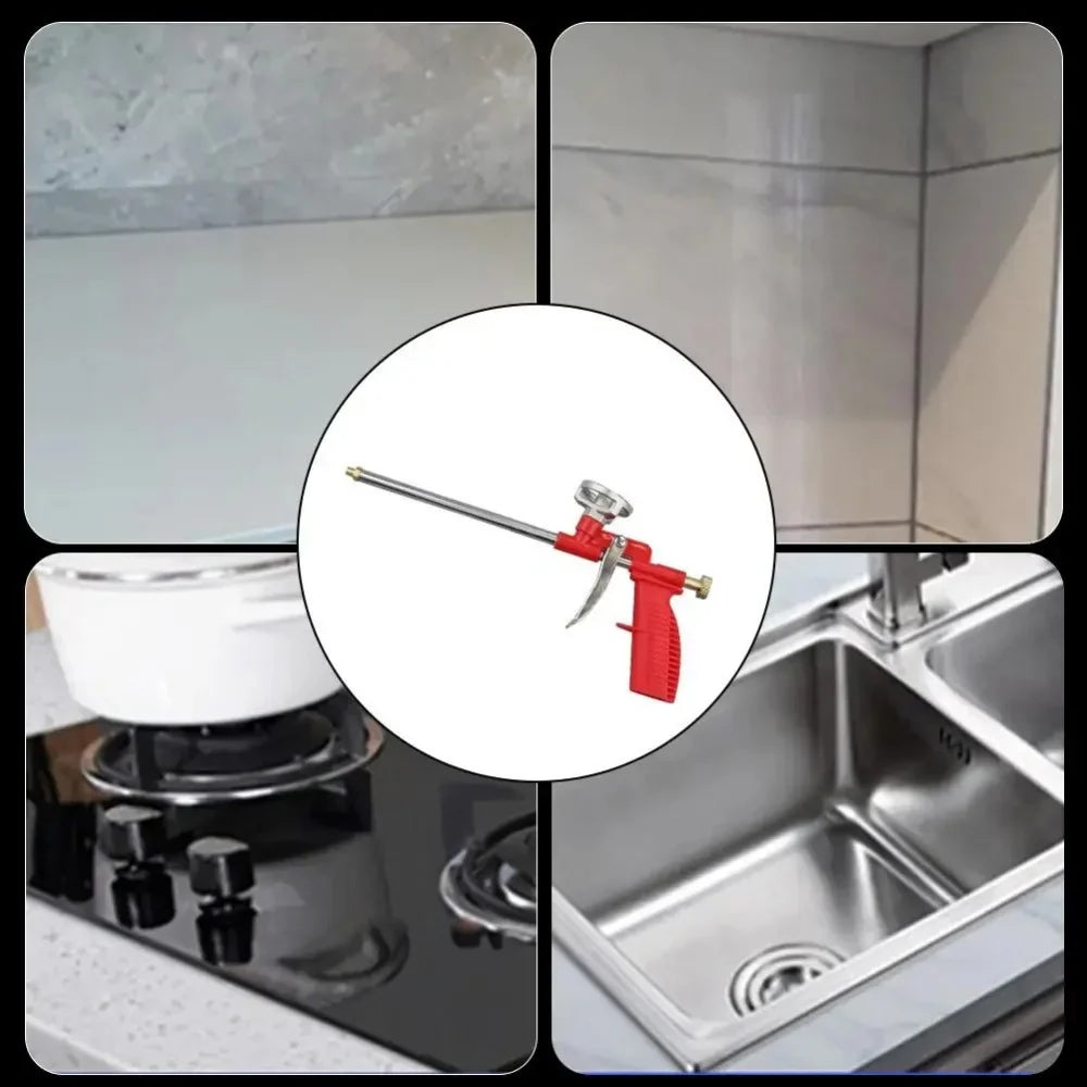 Manual Polyurethane Expansion Foam Spray Gun – DIY Tool