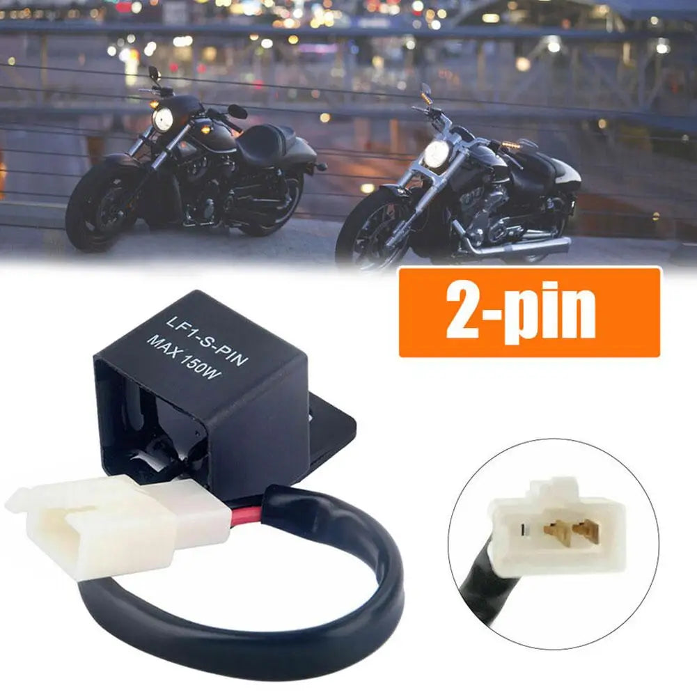 Motorcycle LED Flasher Relay for Honda and Kawasaki Peaceful Pleasures Health and Wellness