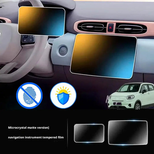 Matte Tempered Glass Screen Protector – Leapmotor T03 2024-2026 Car Screen Protector Peaceful Pleasures Health and Wellness