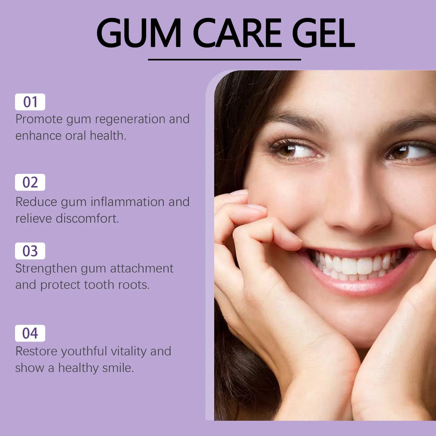 Purple Gum Care Gel – Stain Removal & Bright Teeth Daily Gel