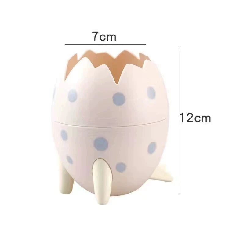 Dinosaur Egg Pen Holder Desk Organizer | Kids Gift Novelty Pen Holder Peaceful Pleasures Health and Wellness Pink