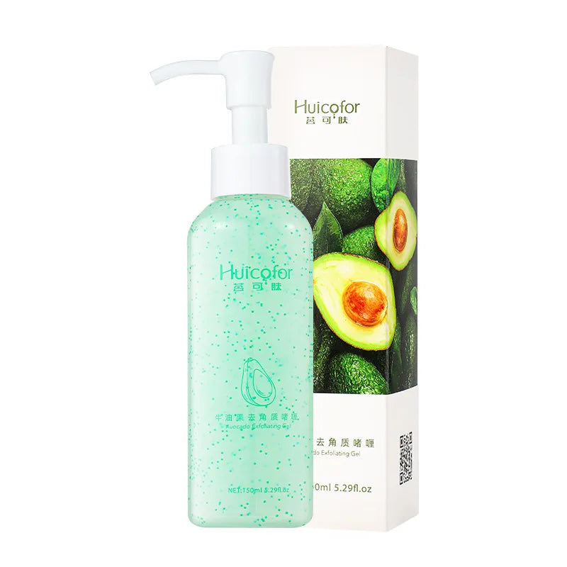 Fruit Acid Peeling Gel 120ml Facial Cleansing Exfoliating Peeling Scrub Deep Clean Acne Blackhead Remove Face Cleanser Peaceful Pleasures Health and Wellness Avocado