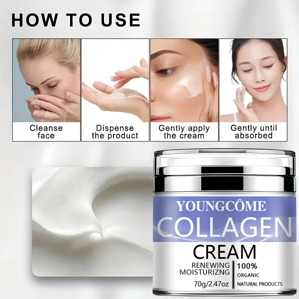 Collagen Face Cream – Hydrating Revitalizing Moisturizer 40/70g