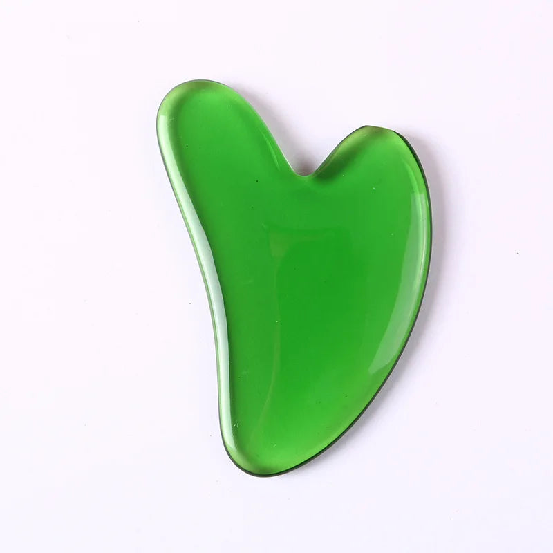 Gua Sha Facial Massage Set – Face Roller & Scraping Board