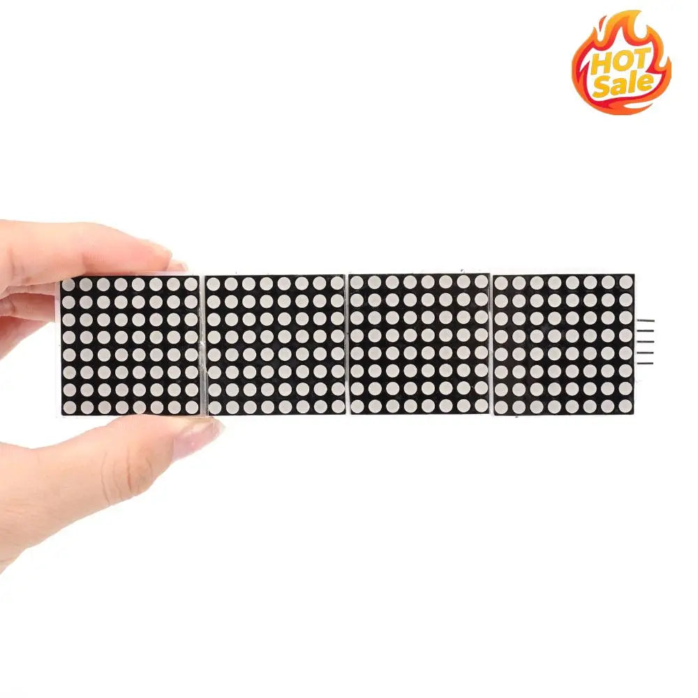 4-in-1 MAX7219 32x8 LED Dot Matrix Module – SPI DIY Kit