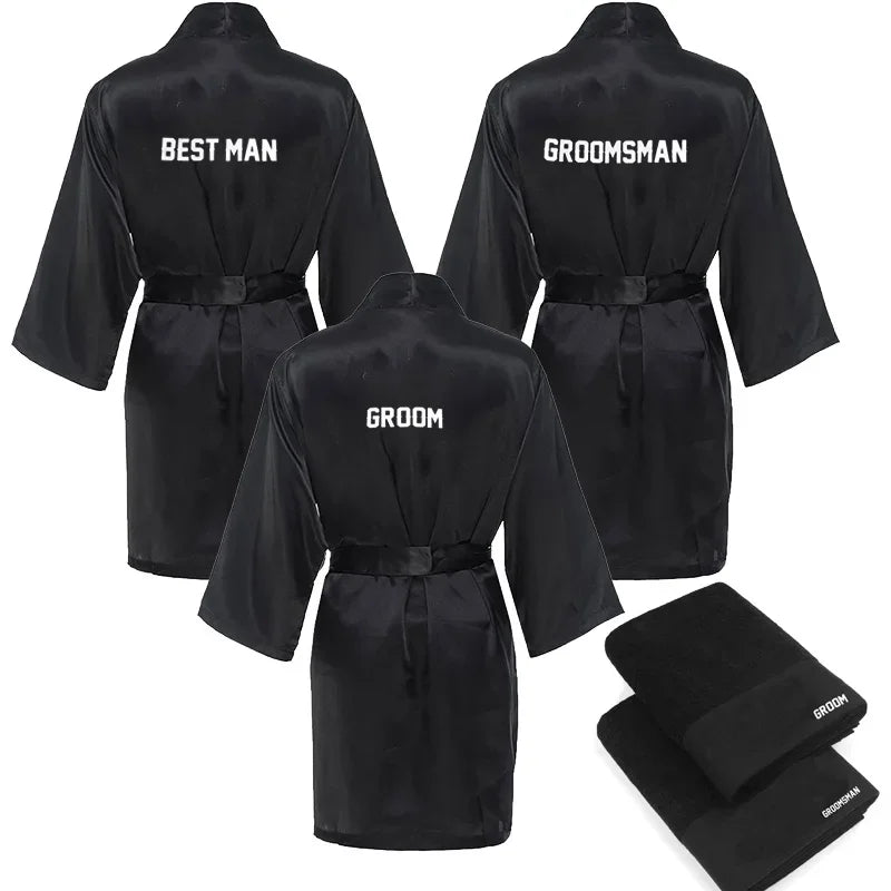 Groomsman Proposal Gift Robe | Best Man Bachelor Party Gift