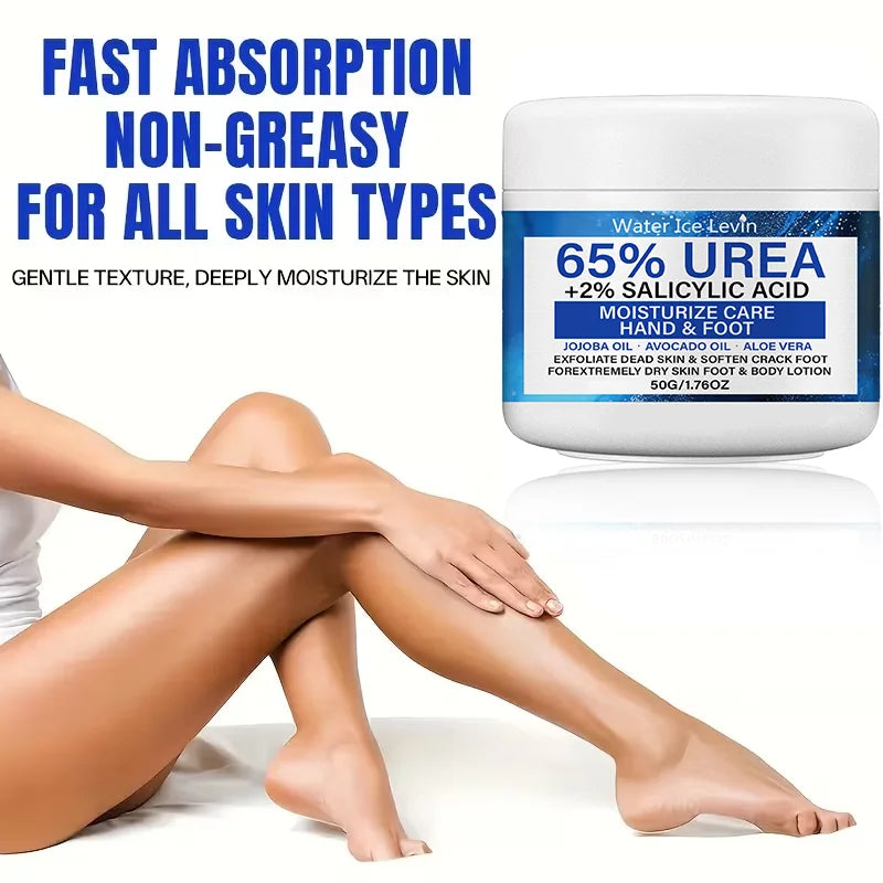 Urea & Salicylic Acid Foot Cream | Moisturizing & Exfoliating
