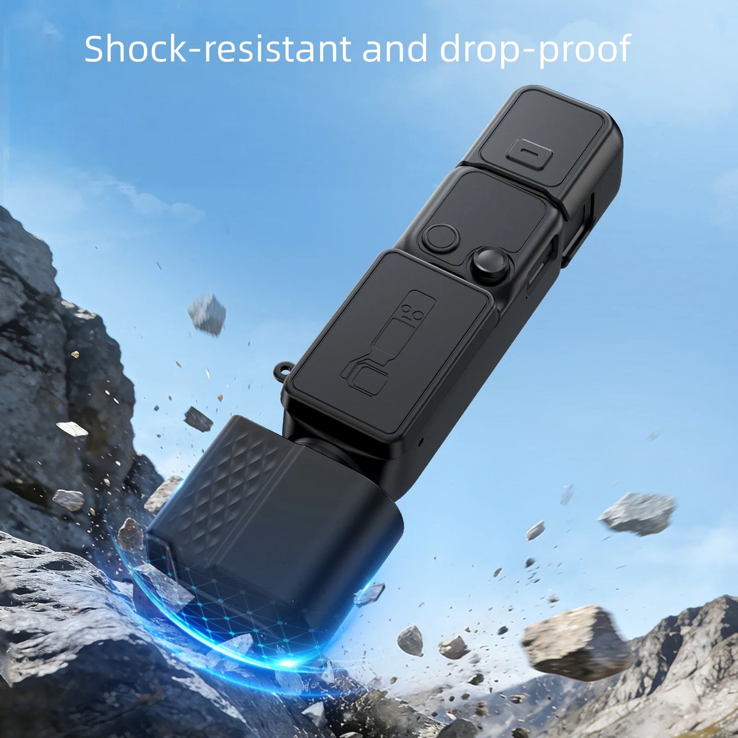 Colorful Silicone Protective Case For DJI Pocket 4 Camera Dustproof And Shock-Resistant Protective Case Peaceful Pleasures Health and Wellness