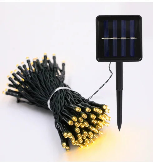 Solar Fairy String Lights Outdoor – 8 Mode IP66 Waterproof LED