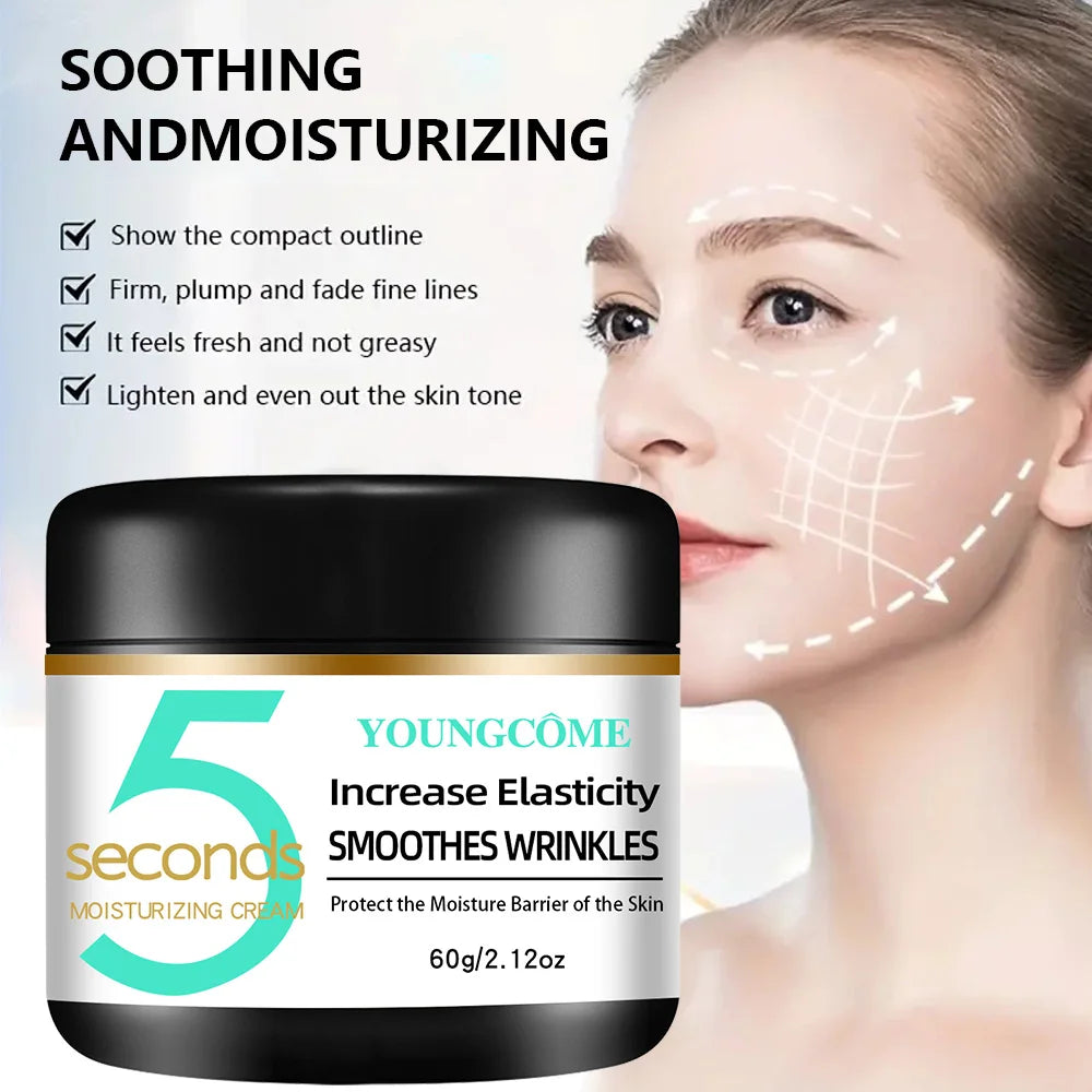 "Anti-Wrinkle Magic Cream – Retinol & Collagen Infused, 5S Fast Absorbing for Plumper Skin, Fine Lines Reduction 30G/60G" Peaceful Pleasures Health and Wellness