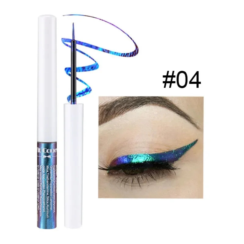 Chameleon Liquid Eyeshadow | Metallic Glitter Shimmer Eye Makeup