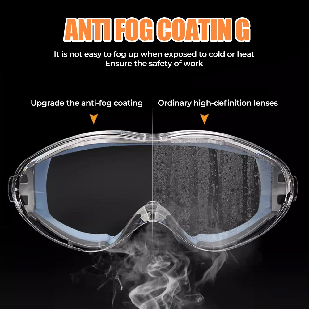 Safety Glasses Protective Goggles Anti-UV Waterproof Tactical Sport Eyewear Eye Protection Glasses Riding Skiing Peaceful Pleasures Health and Wellness