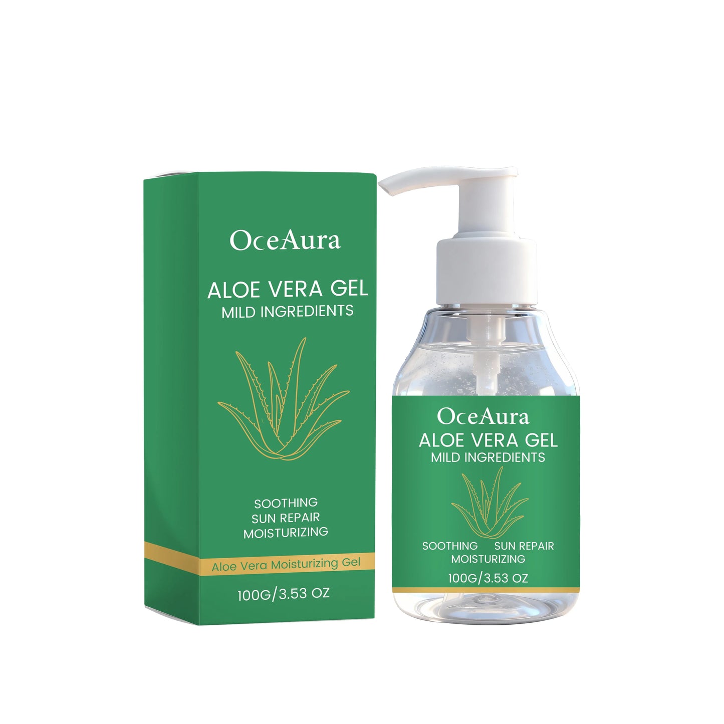 Aloe Vera Moisturizing Gel – Hydrating Body & Face Cream 100g