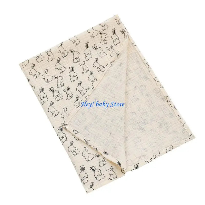 Cotton Muslin Swaddle Blanket – Soft, Lightweight Baby Wrap