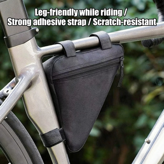 Universal Triangle Bike Frame Bag Water-Resistant, Low-Profile Design Expands Storage For Mountain, Road, Gravel & Commuterbike Peaceful Pleasures Health and Wellness
