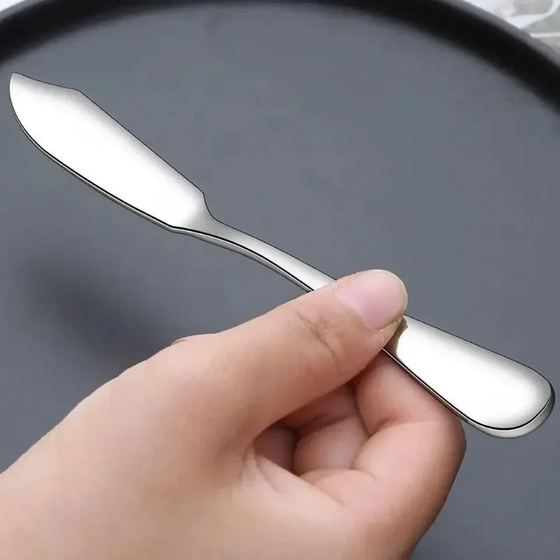 Stainless Steel Butter & Cheese Spreader Knife Set (1–10 Pcs)