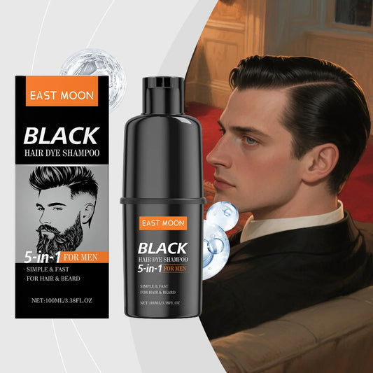 East Moon Men's Color-Enhancing Shampoo – Gray Hair Coverage Color-Enhancing Shampoo Oasis Select