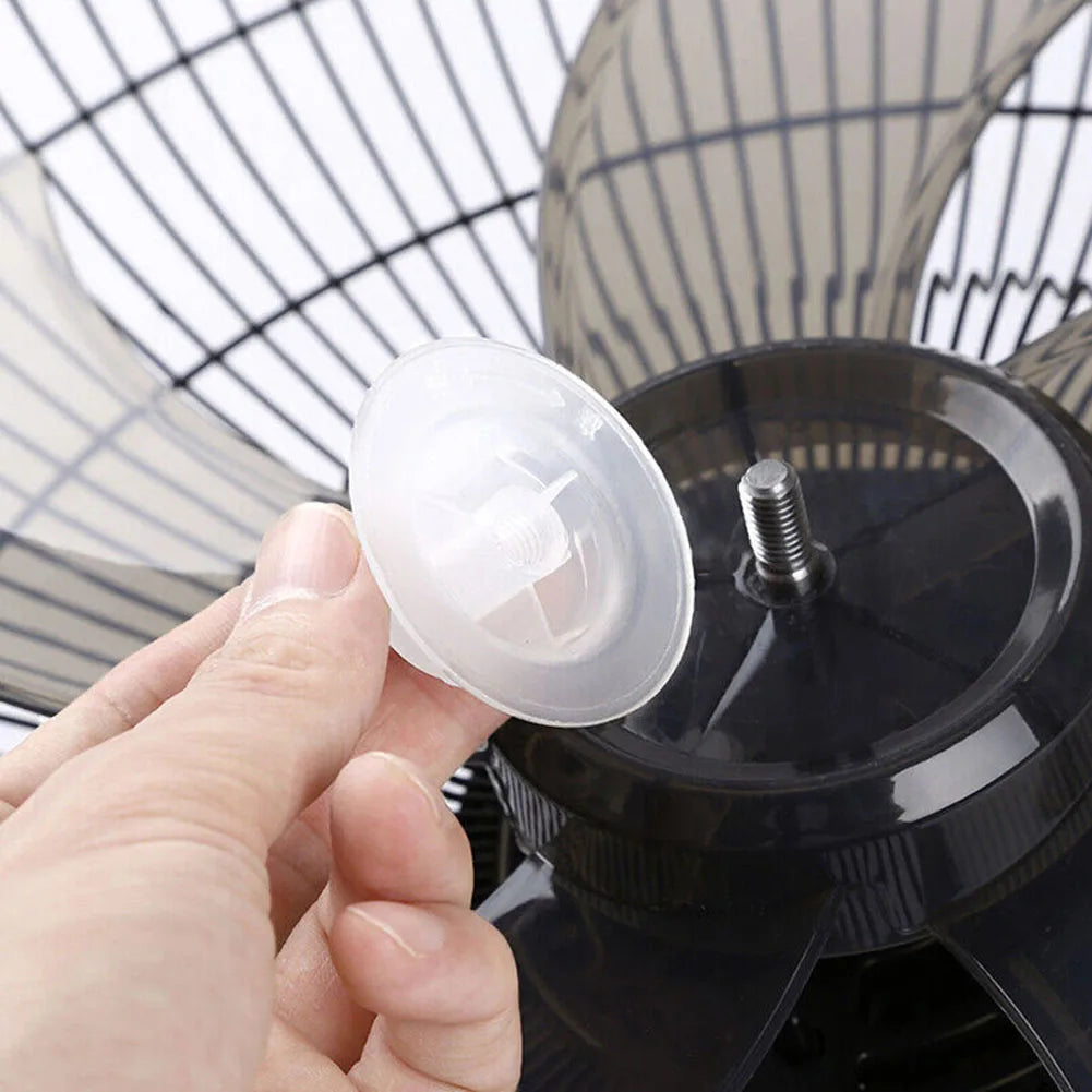 Household Plastic Fan Blade 5 Leaves Nut Cover Pedestal Impellor