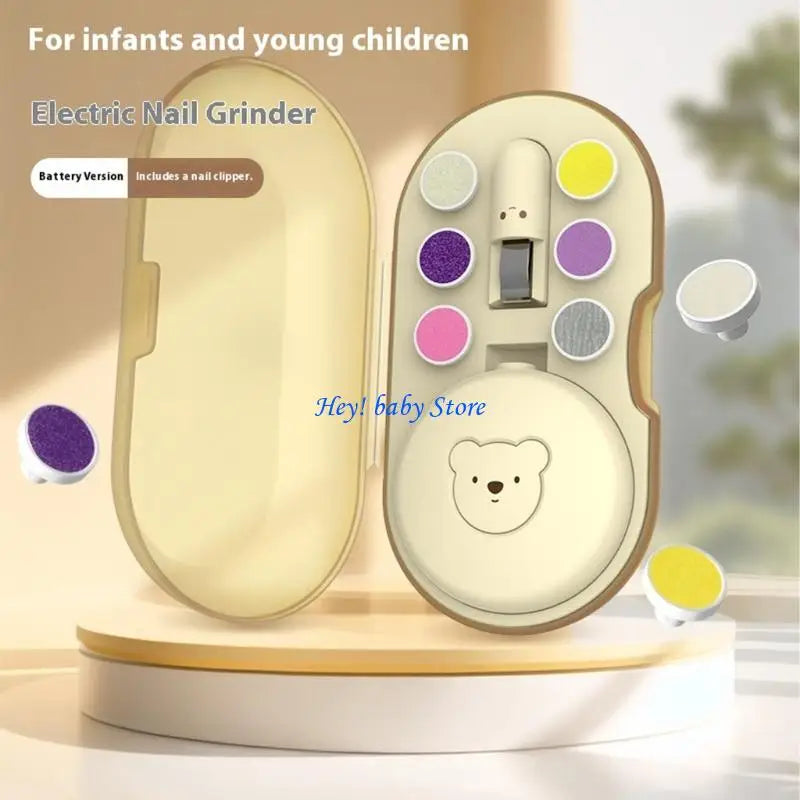Electric Baby Nail Trimmer – Safe Grinder for Infants & Toddlers