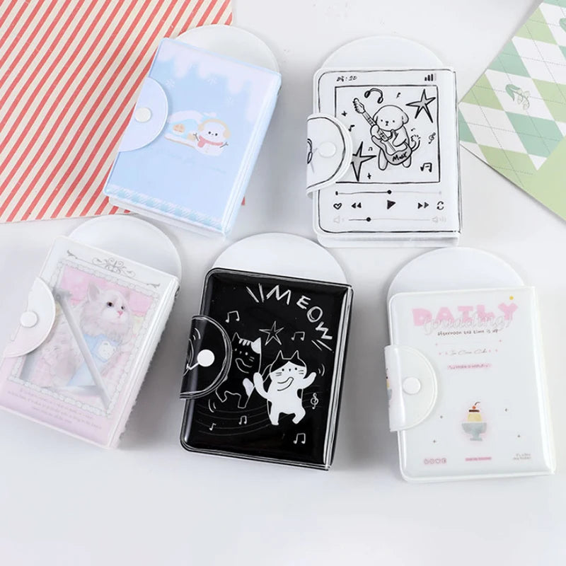 Cute 3-Inch Photocard Binder Album | 32 Pocket Card Holder