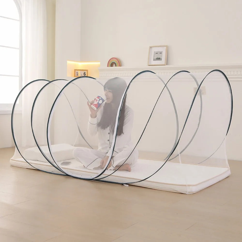 Portable Folding Travel Mosquito Net – Single Bed Bug Net