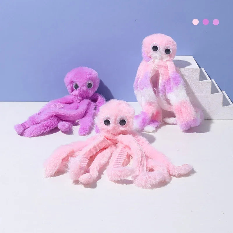 Catnip Octopus Plush Toy – Interactive Cat & Dog Chew Toy Catnip Plush Toy Peaceful Pleasures Health and Wellness