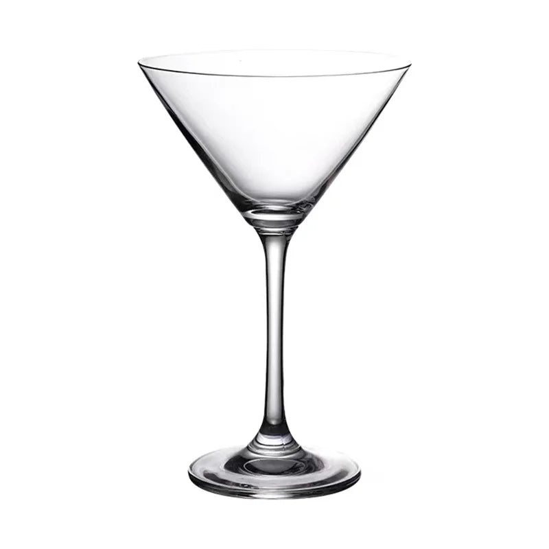Cocktail glass Triangle glass Martini Creative tall glass bar Classic mixers Peaceful Pleasures Health and Wellness 190ML M