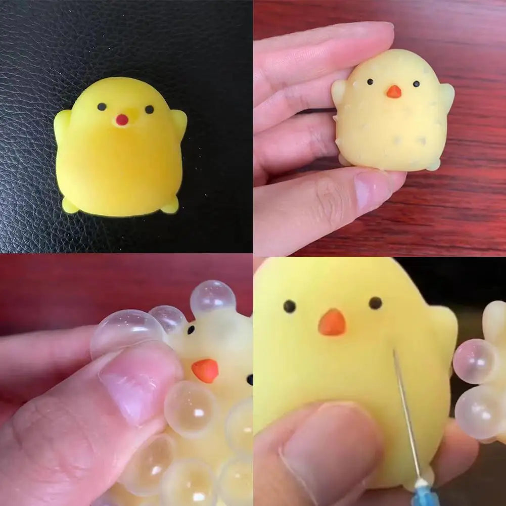 Cute Chick Squishy Squeeze Fidget Sensory Toy – Kids & Adults
