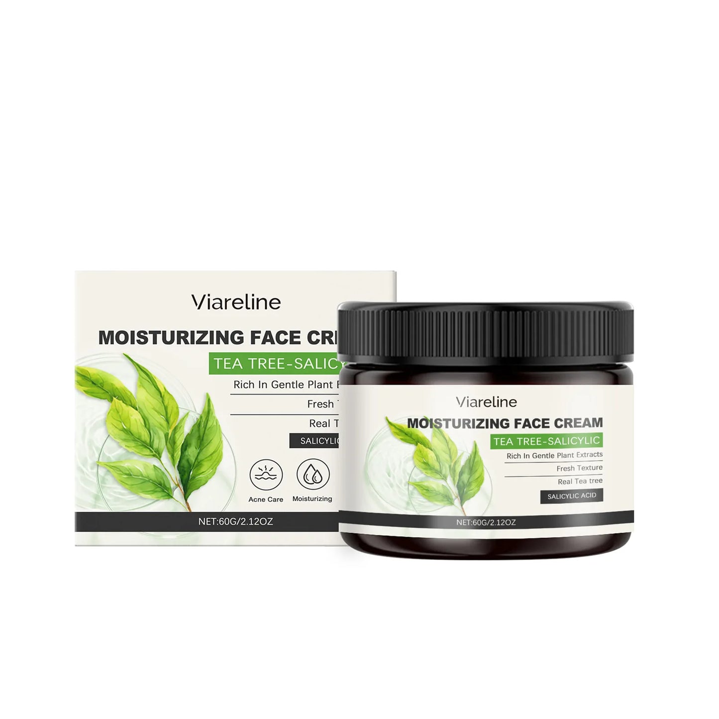 Viareline Salicylic Acid Face Care Set – 4-Piece Skin Kit