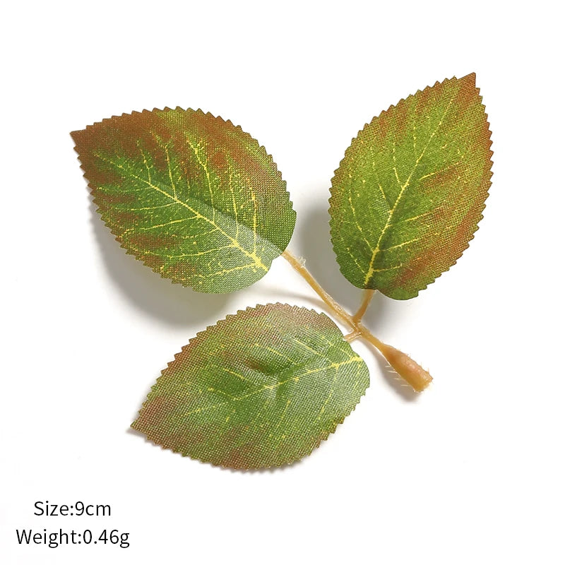 Silk Artificial Leaves for Wedding & Home Decor – 10/30/50 Pcs