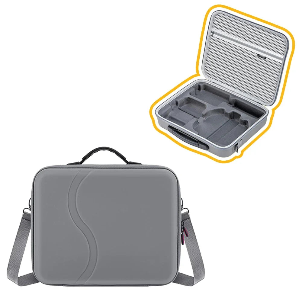 For DJI Neo 2 Drone PU Storage Bag Portable Travel Shoulder Case Shock Absorbing Large Capacity Organiser Preferred Bag Peaceful Pleasures Health and Wellness 02