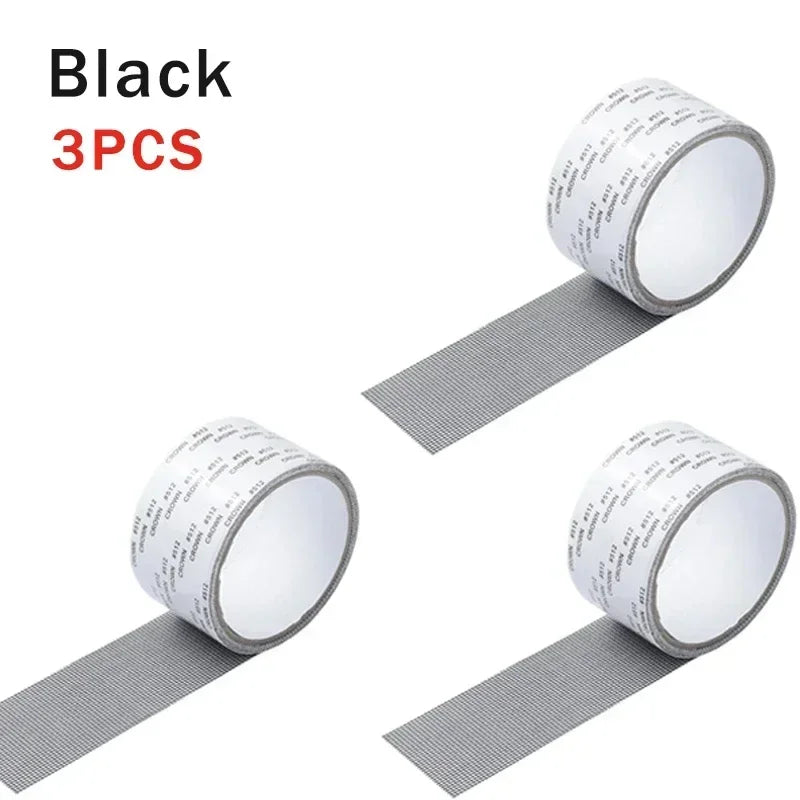 Self-Adhesive Fiberglass Window Screen Repair Tape 5×200cm