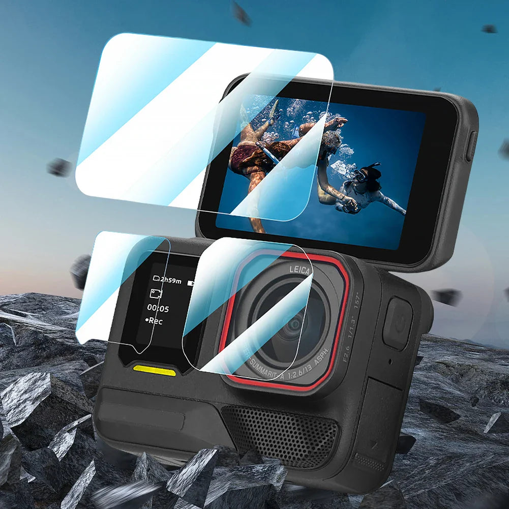 VODOOL 9H Tempered Glass Lens Protector – Insta360 Ace Pro 2