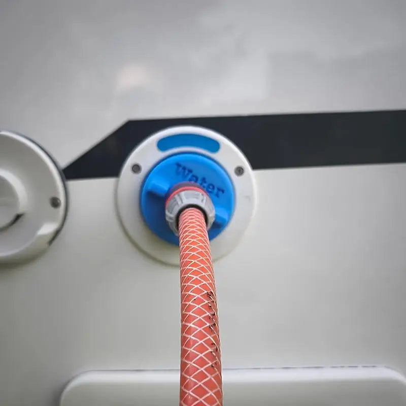 RV Water Filler Inlet Adapters with Sealing Rubber Gaskets Portable Camper Fresh Tank Filling Ports Replacement Connectors Peaceful Pleasures Health and Wellness