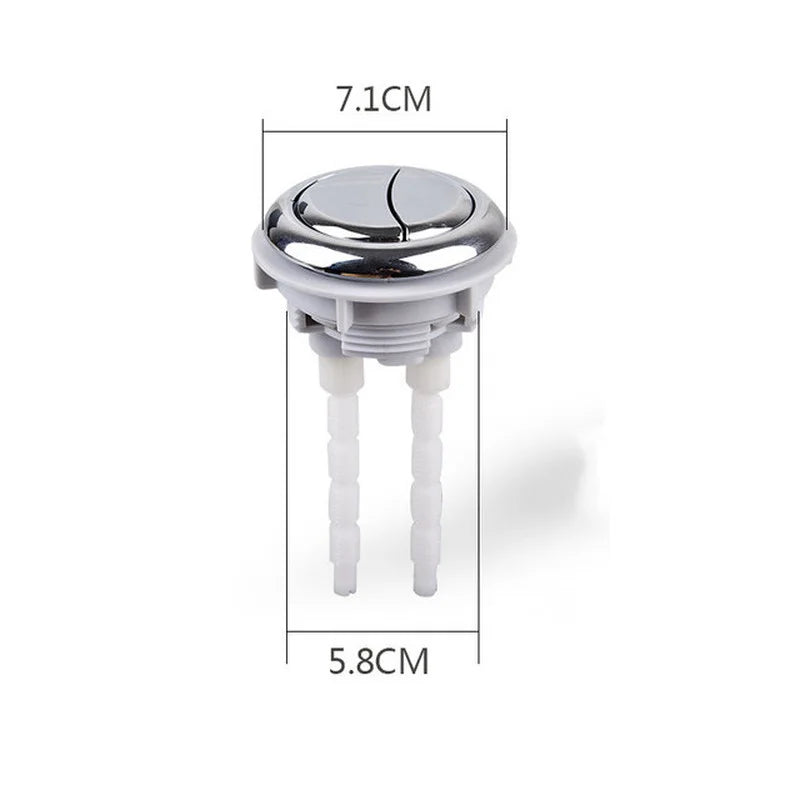 58mm Dual Flush Toilet Tank Push Button – Water-Saving