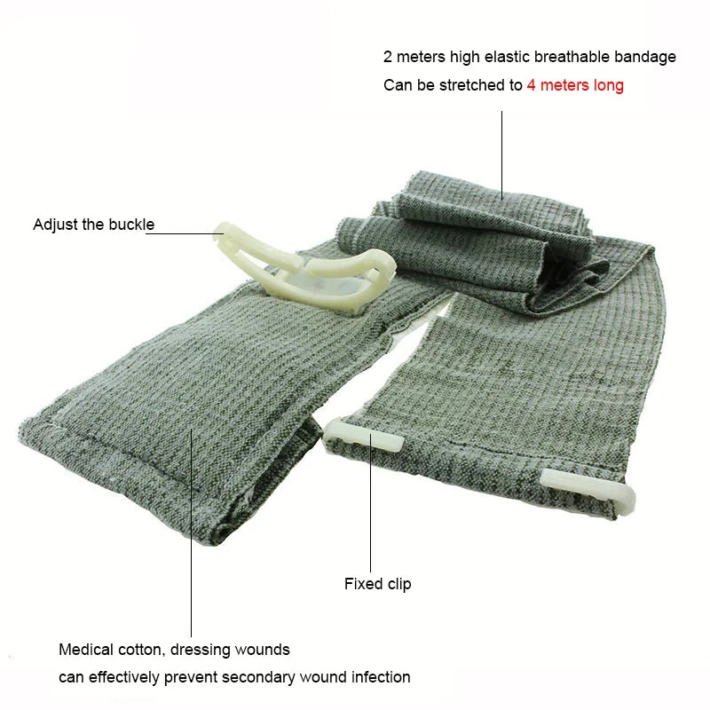 IFAK 4-inch Medical Trauma Kit, Israeli bandage, emergency safety protection, outdoor camping, hiking, wound first aid Peaceful Pleasures Health and Wellness