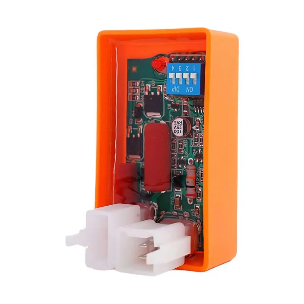 Motorcycle Lgnition 6 Pin 5 Pin AC CDI Box 4 Pin DC CDi with DIP Switch Speed limit4000-12000 for BIZ100 SUPER100 XY50-Q WEB100 Peaceful Pleasures Health and Wellness 6 Pin