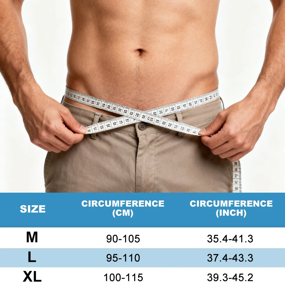 1PCS Hernia Belts for Men,Adjustable Inguinal Hernia Support Belt for Men & Women with 2 Compression Pads,Hernia Support Truss Peaceful Pleasures Health and Wellness