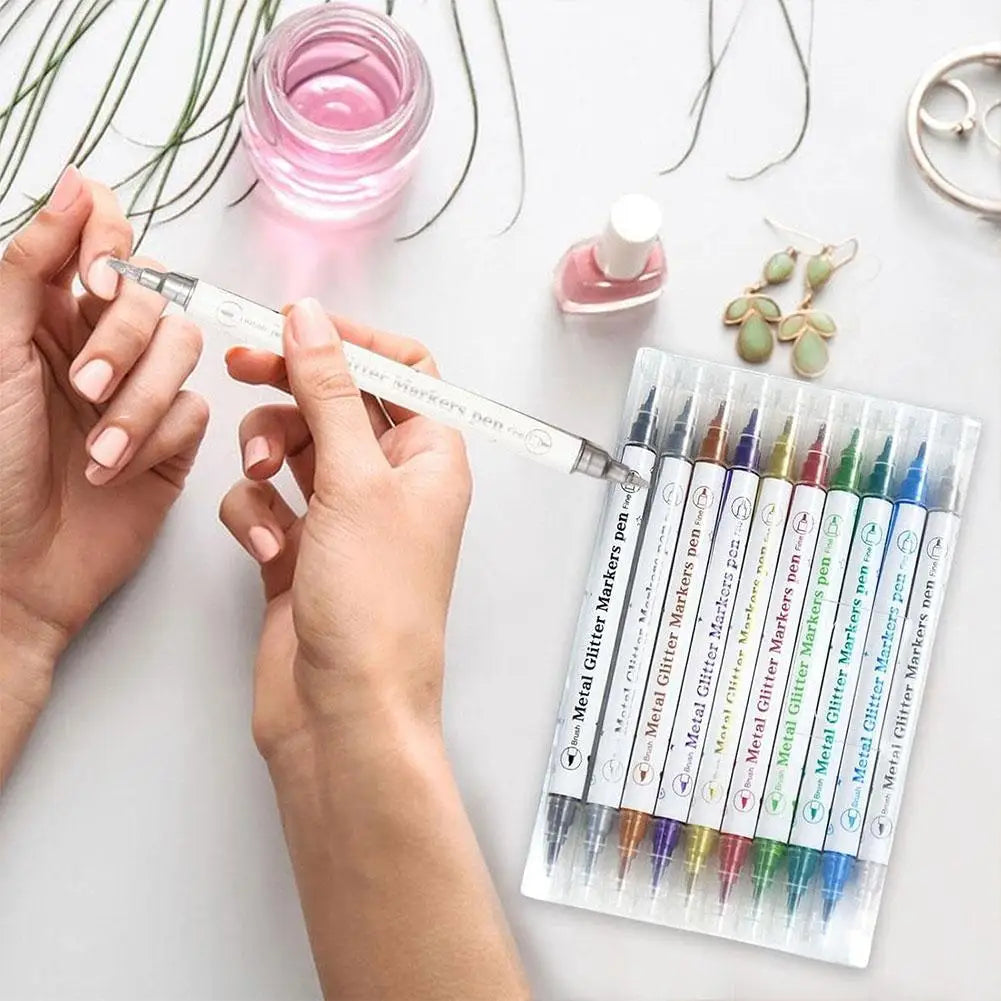 Temporary Tattoo Body Paint Pen – DIY Double-Headed Marker