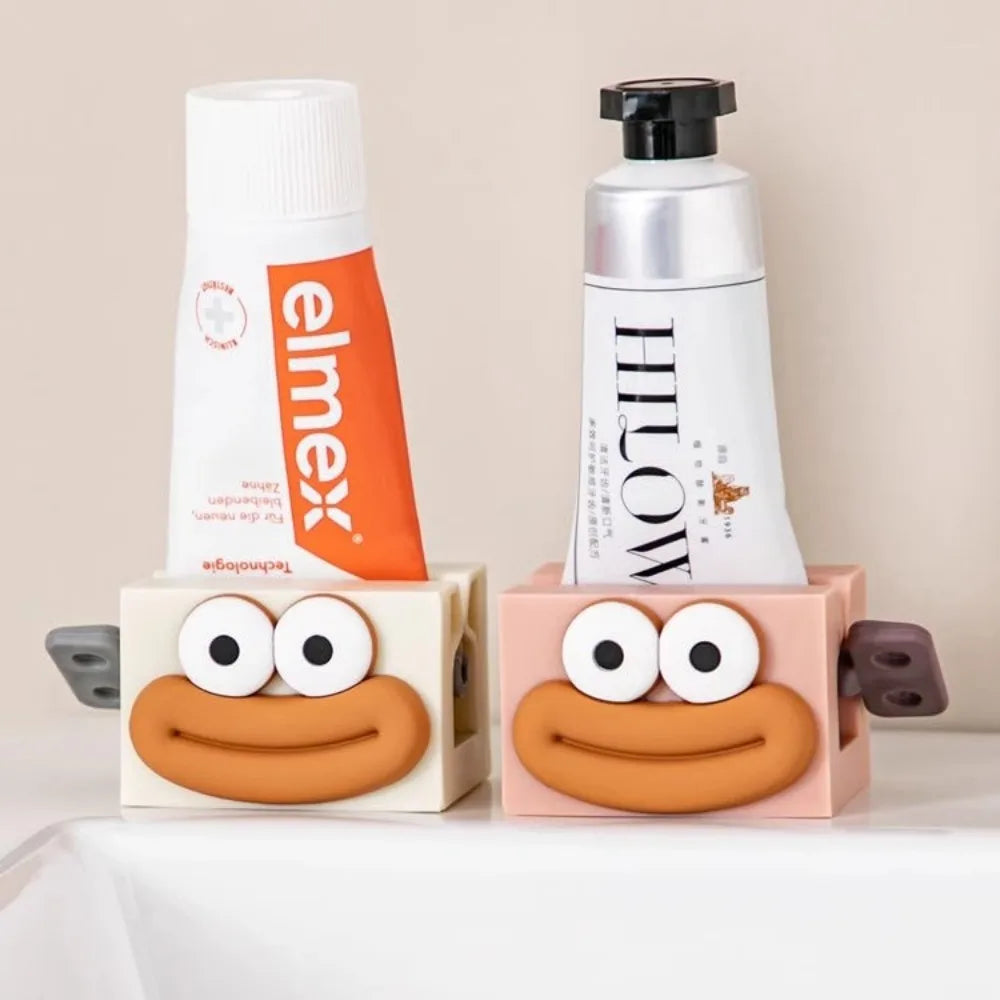 Funny Sausage Mouth Toothpaste Squeezer | Manual Tube Dispenser