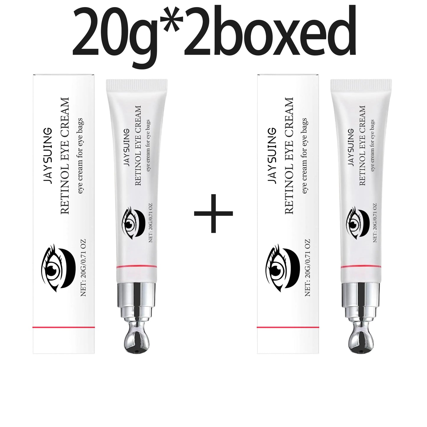 Jaysuing Retinol Roller Eye Cream | Depuff, Brighten & Firm