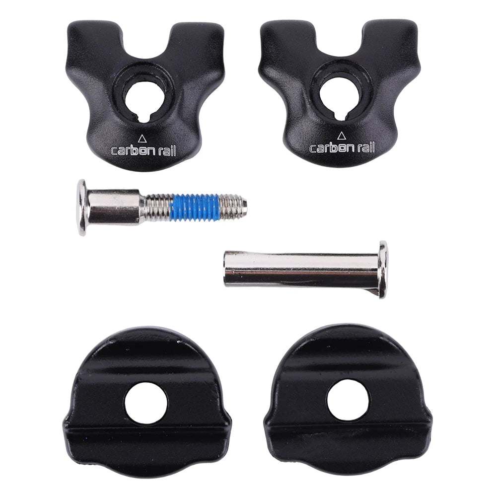 Bicycle Seat Pipe Clamp Conversion Sleeve Carbon Rail Cushion Seatpost Clips Bicycle Seatpost Clamp for Oval/Round Clips Peaceful Pleasures Health and Wellness 7x9mm