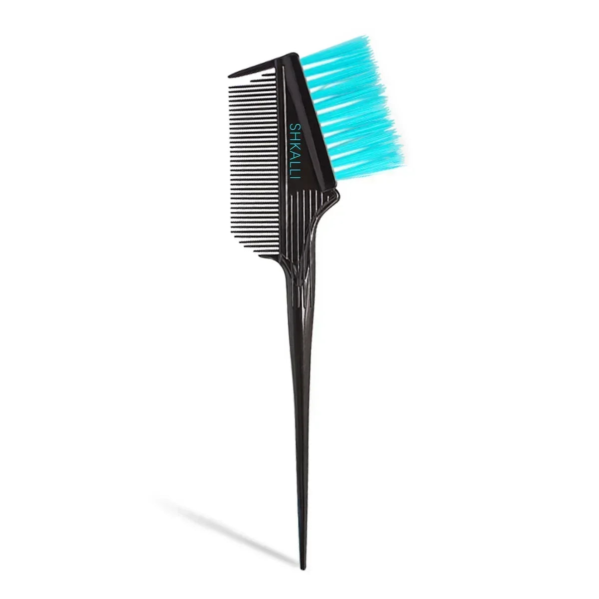 Hair Dye Brush Stylish Soft Bristles Professional Salon Hair Dye Tool Hair Coloring Brush DIY Salon Barber Brush Accessories 1Pc Peaceful Pleasures Health and Wellness Blue 21.8cm