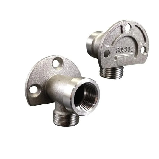 SUS304 Stainless Steel Faucet Fixed Base Wall Mount Bracket Faucet Wall Bracket Oasis Select